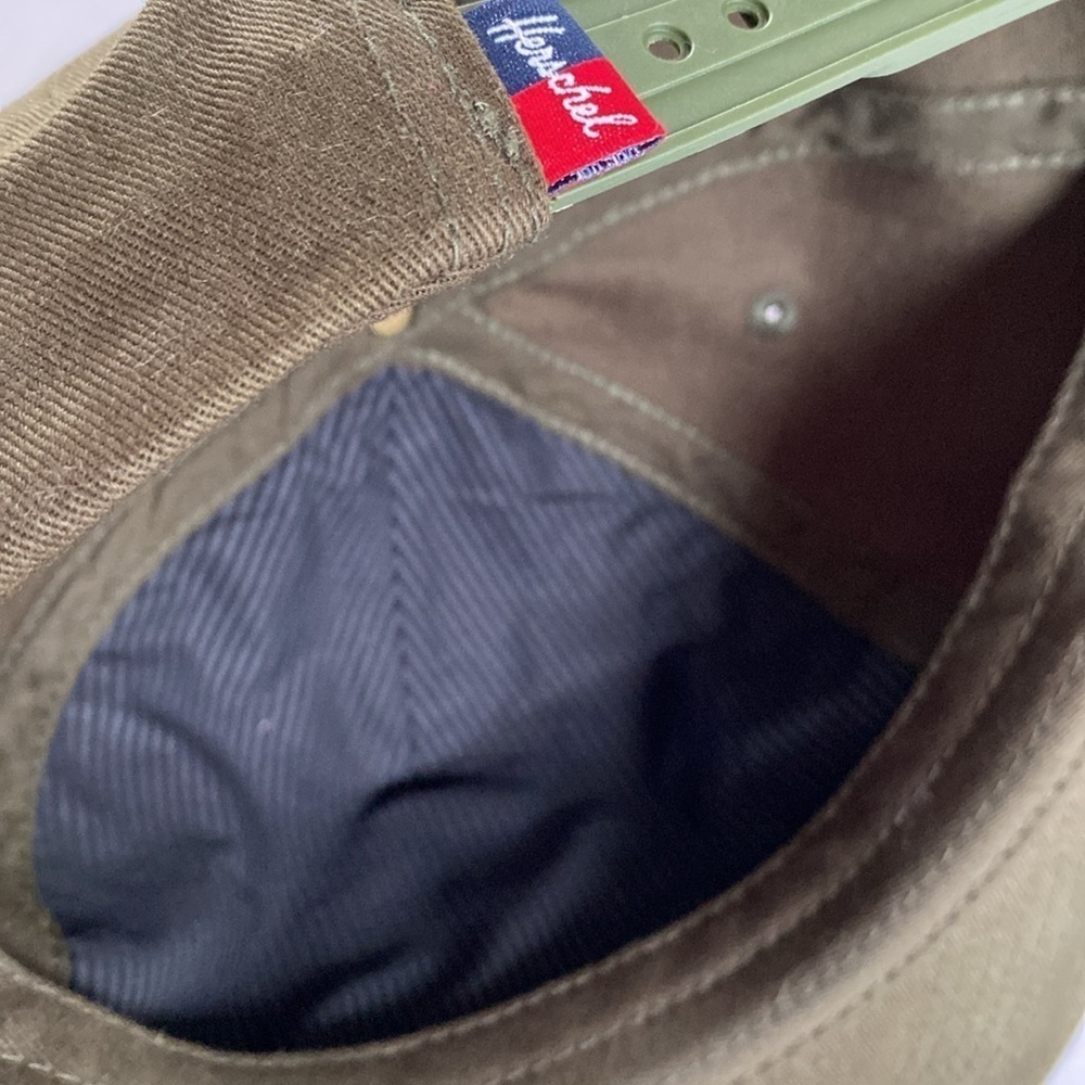 Herschel Tall Mesh Shop Cap Ivy Military Army Green 6 Panel Hat. OSFM - Picture 11 of 11